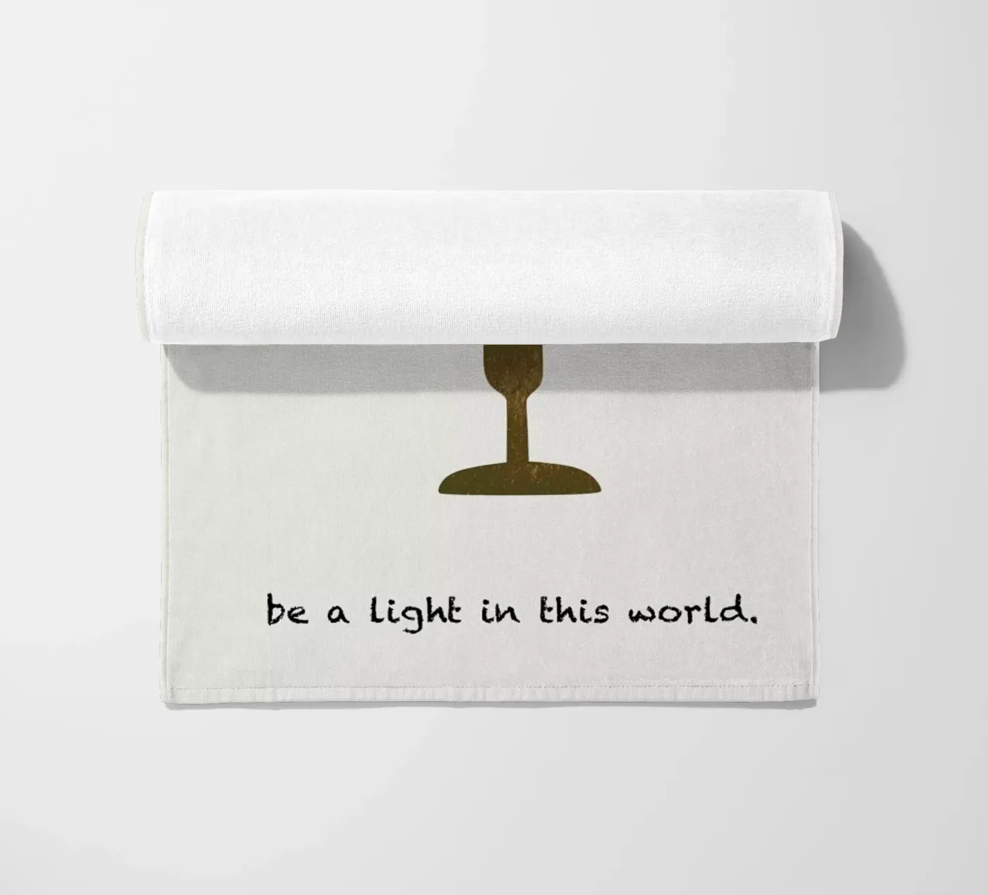 Be A Light strandhanddoek van Kubistika