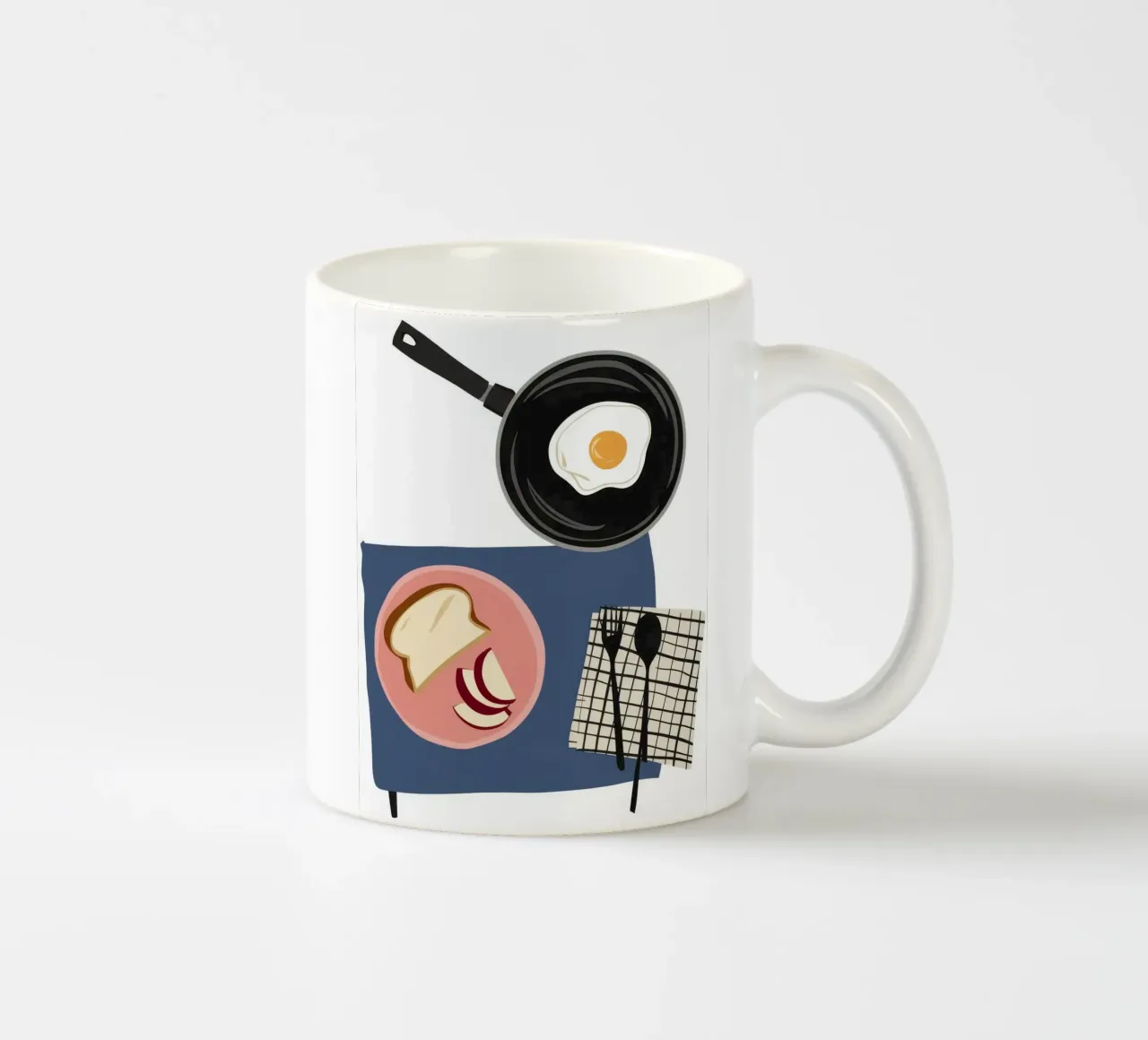 Colazione semplice tazza in ceramica da Haven Fantasy