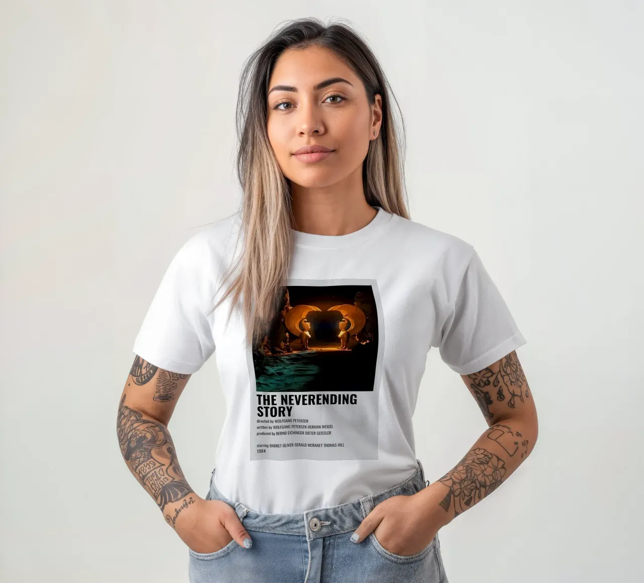 THE NEVERENDING STORY t-shirt da MVFminimalist