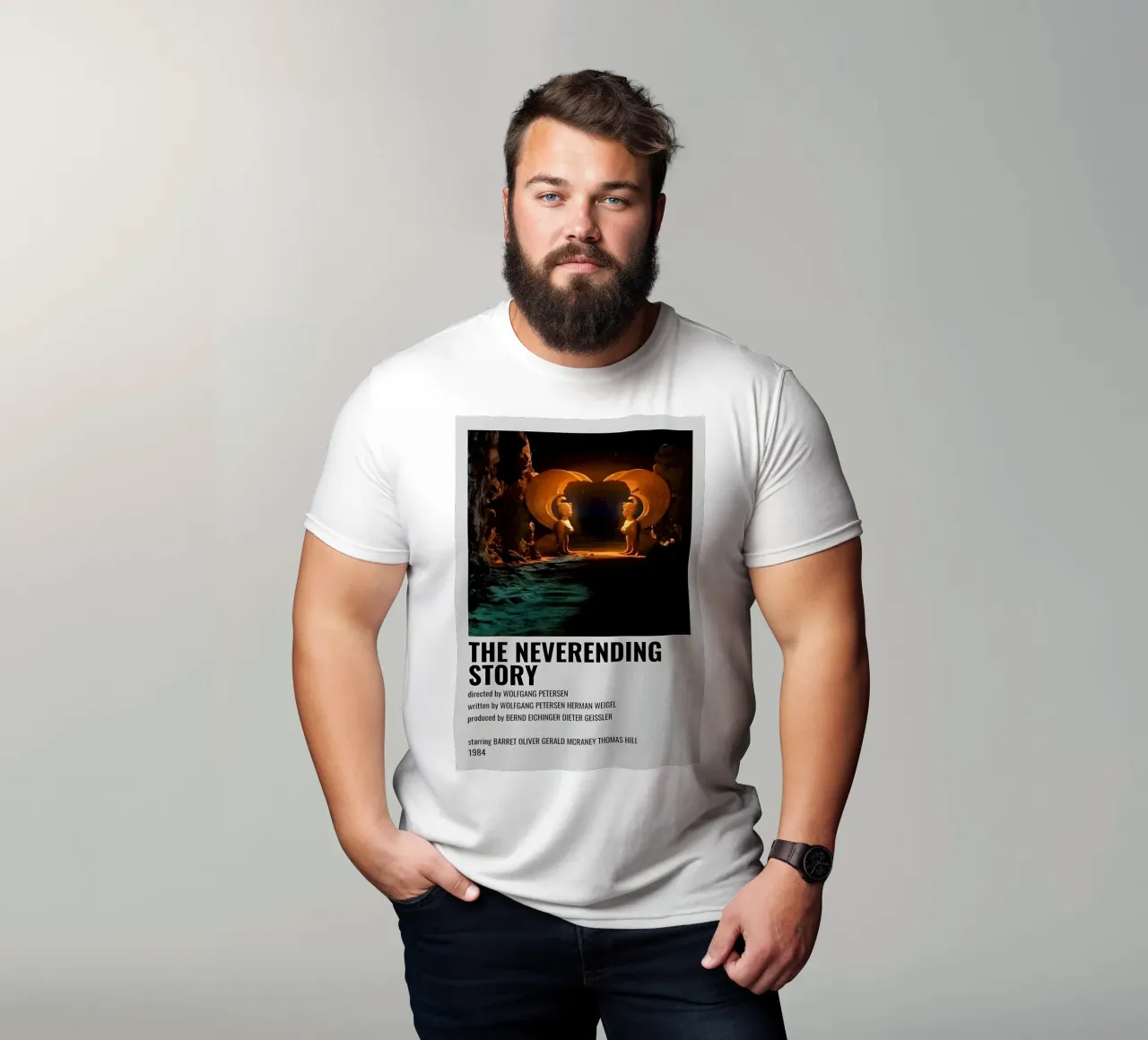 THE NEVERENDING STORY t-shirt da MVFminimalist