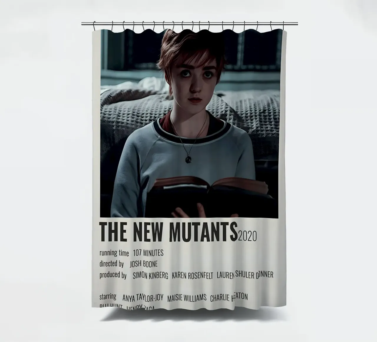 THE NEW MUTANTS2020 tenda da doccia da MVFminimalist