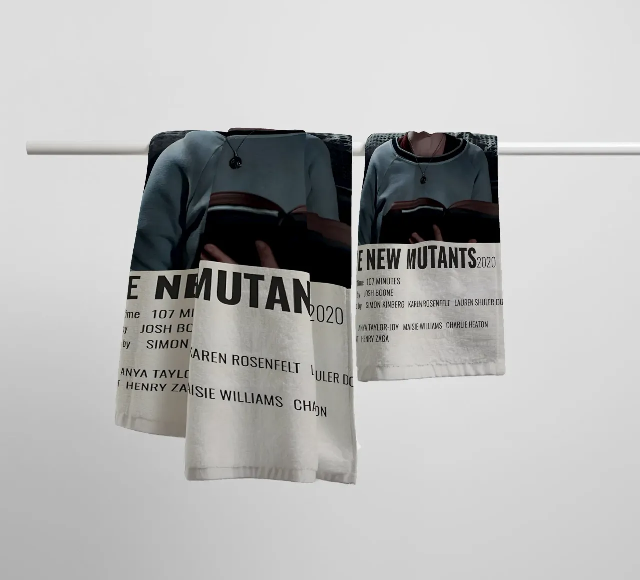 THE NEW MUTANTS2020 asciugamano da bagno da MVFminimalist