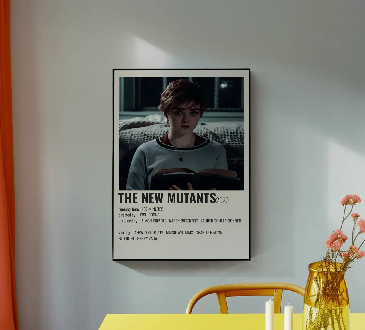 THE NEW MUTANTS2020 plexiglass da MVFminimalist