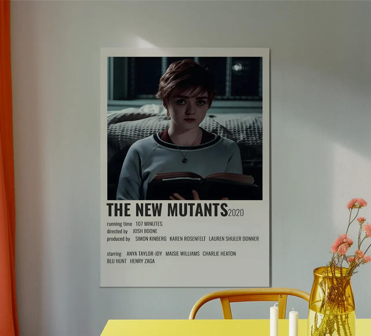 THE NEW MUTANTS2020 carta hahnemühle da MVFminimalist