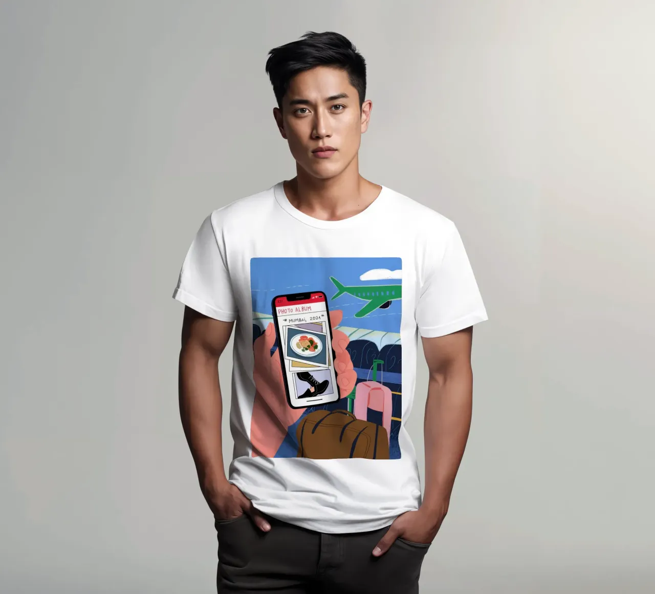 Scelta di viaggio digitale t-shirt da Haven Fantasy