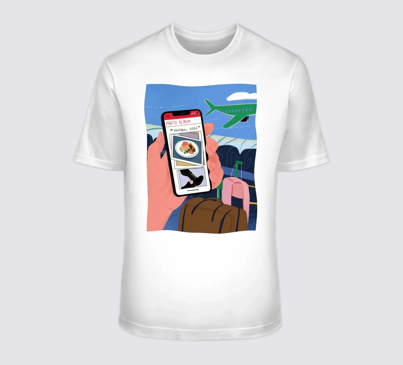 Scelta di viaggio digitale t-shirt da Haven Fantasy