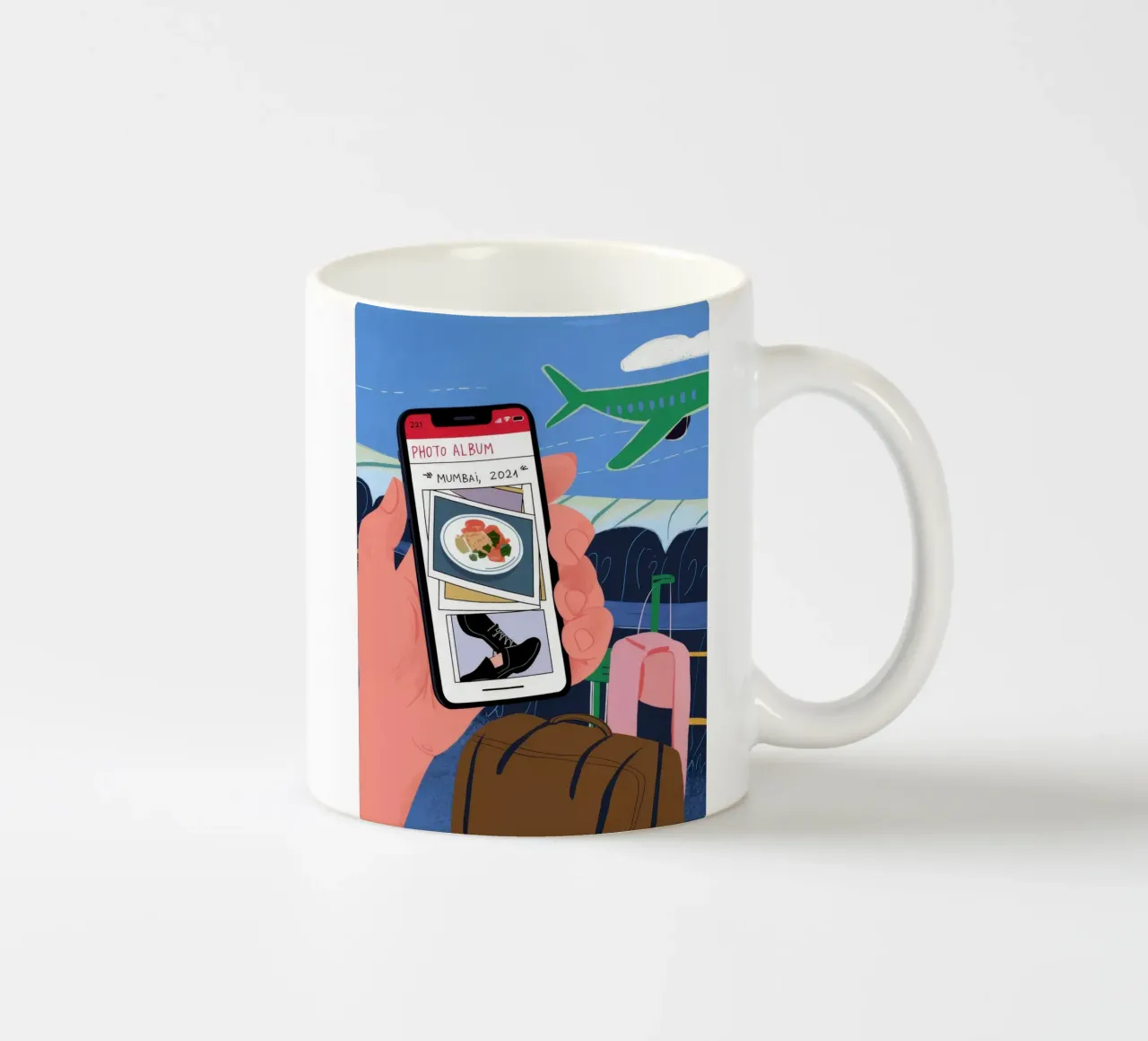 Scelta di viaggio digitale tazza in ceramica da Haven Fantasy