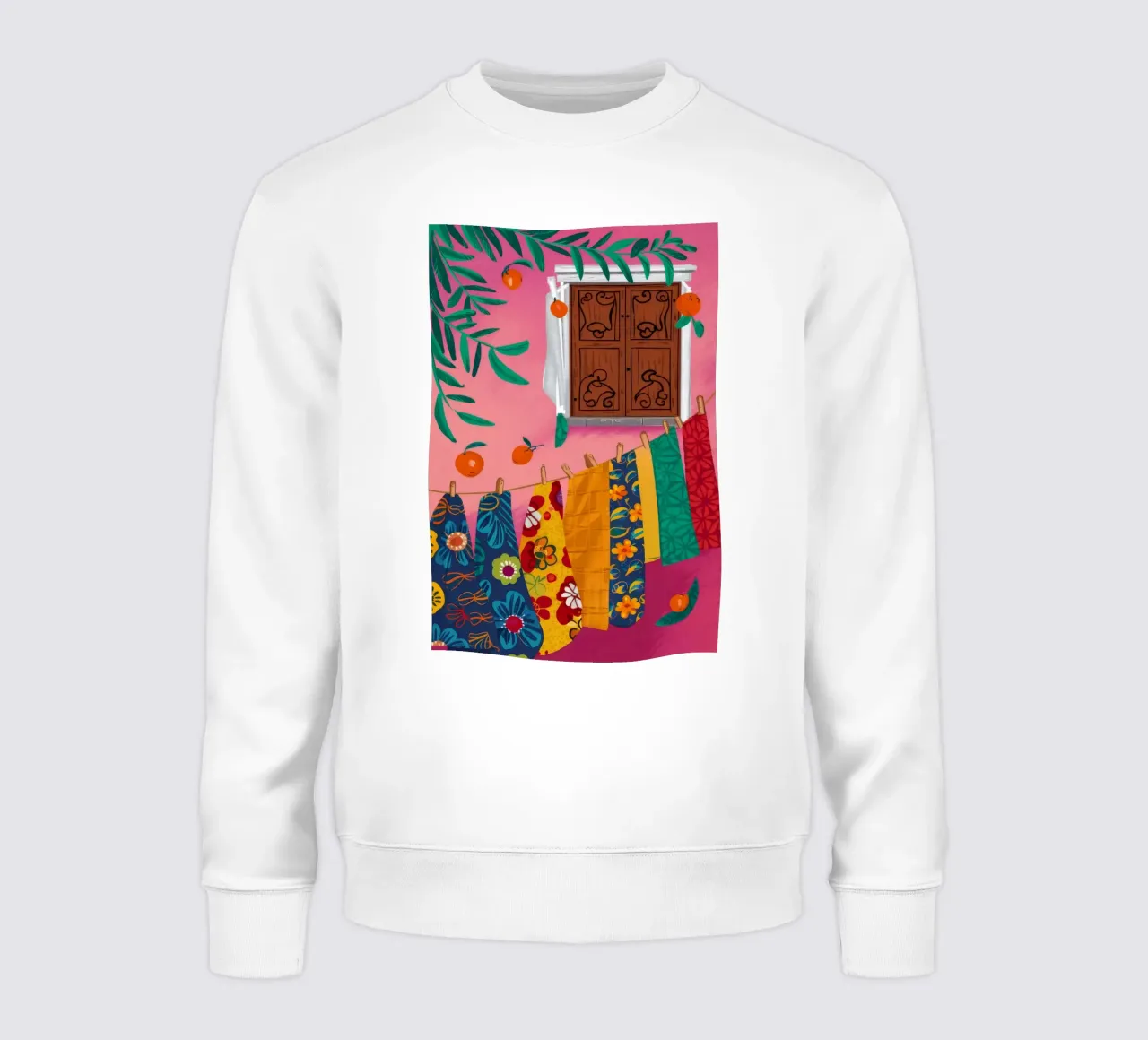 Textiles colgantes eclécticos sudadera de Muse Artworks