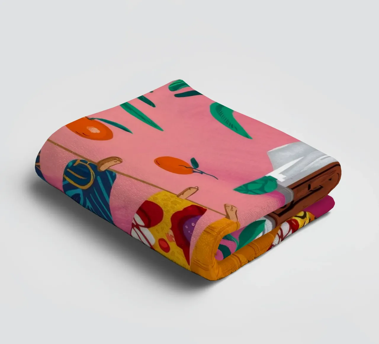 Eclectic Hanging Textiles towel by Muse Artworks