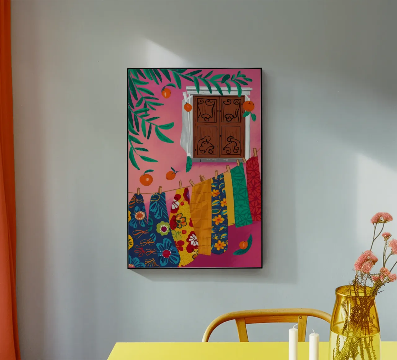 Textiles colgantes eclécticos metacrilato de Muse Artworks