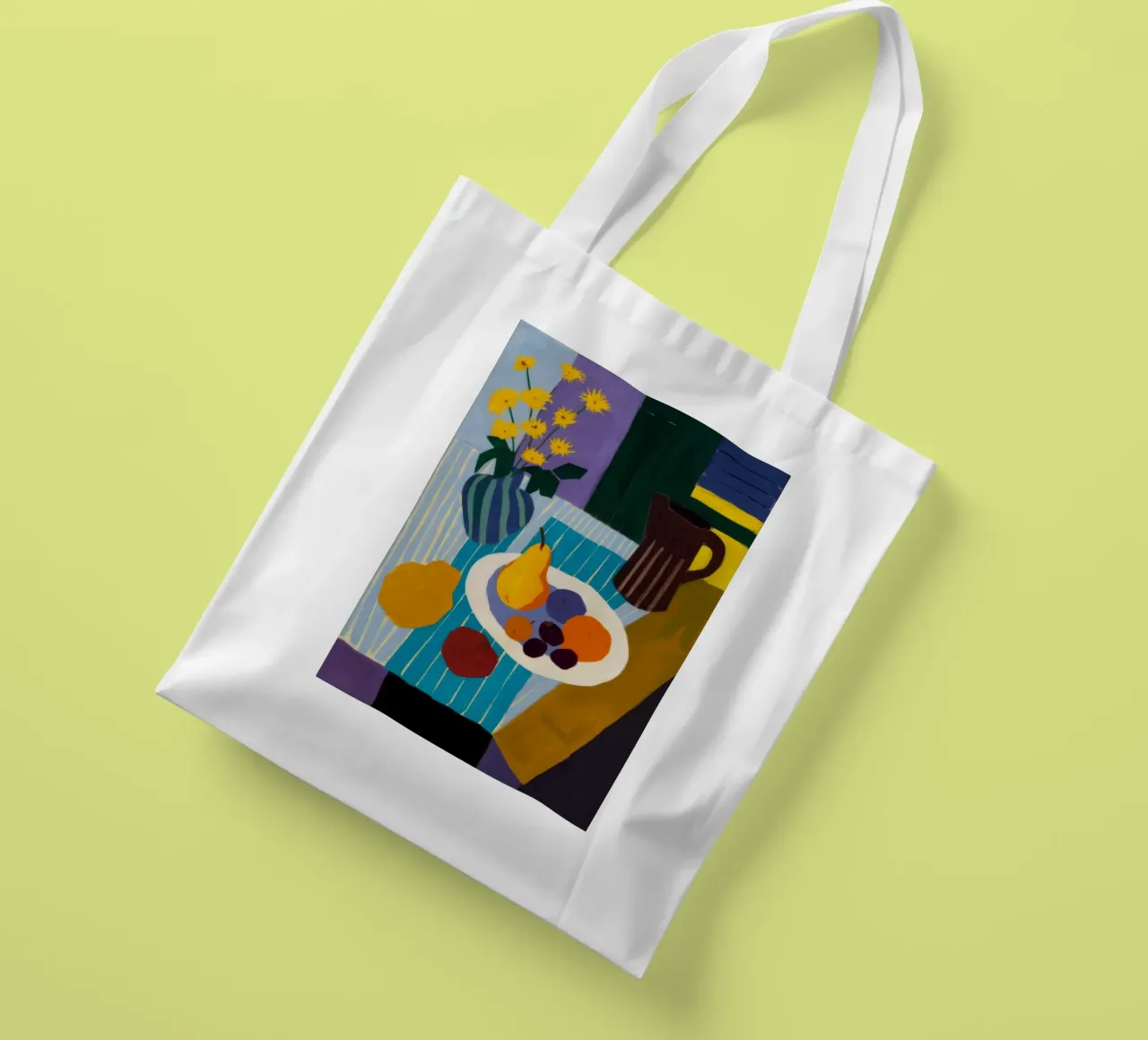 Color Block Still Life tote bag by Stone Decade