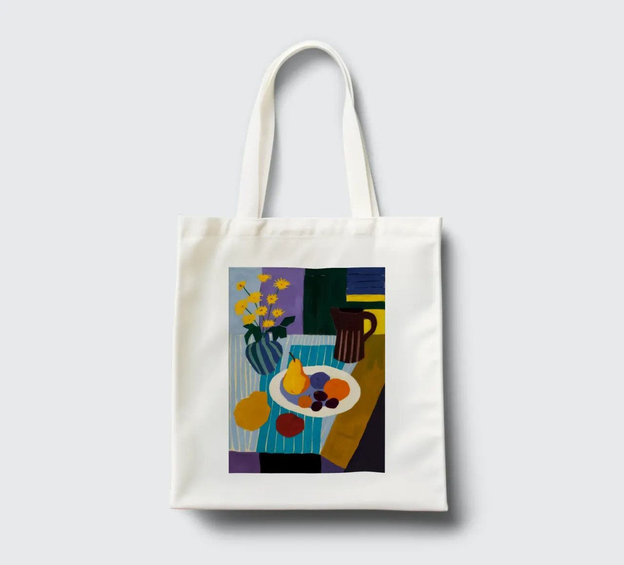 Color Block Still Life tote bag by Stone Decade