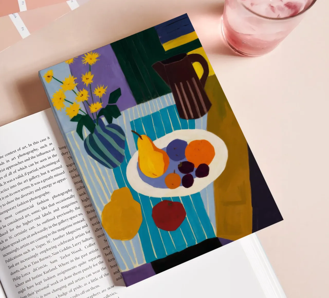 Color Block Still Life notebook by Stone Decade
