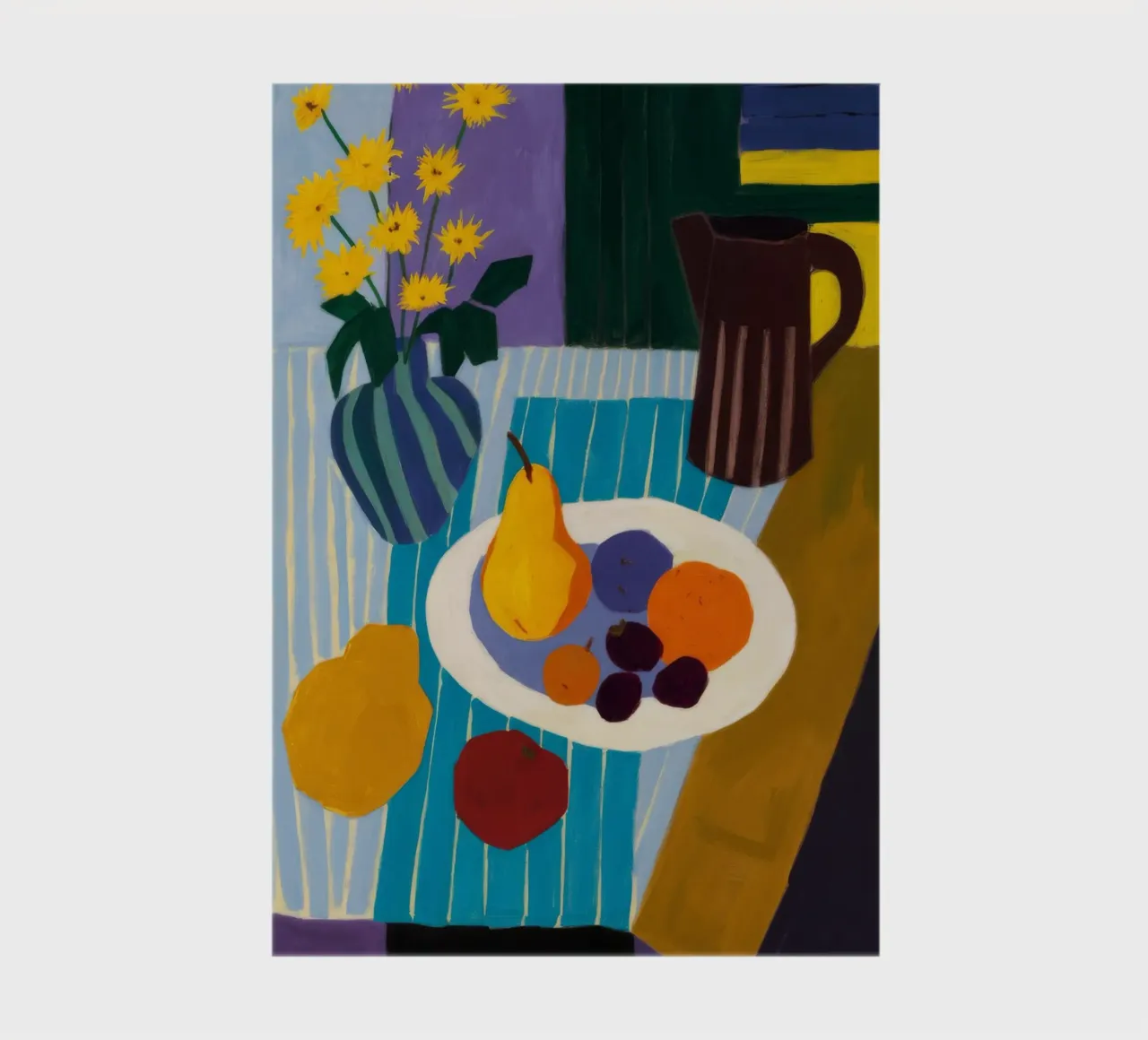 Color Block Still Life notebook by Stone Decade