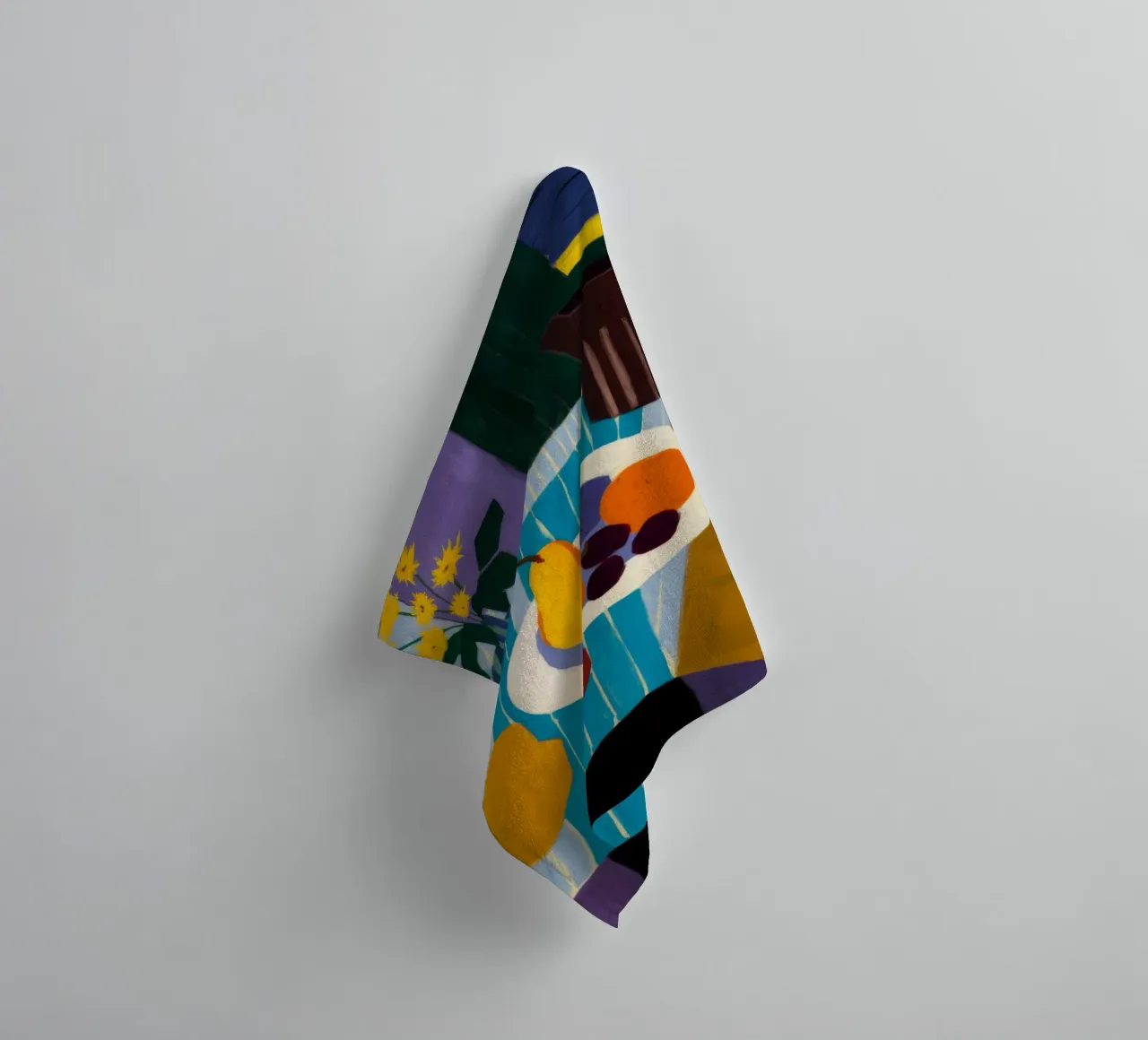 Color Block Still Life towel by Stone Decade