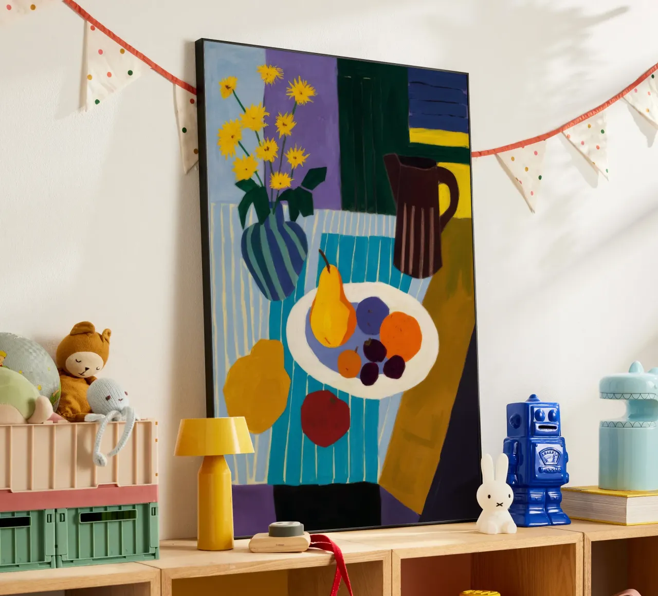 Color Block Still Life alu-dibond by Stone Decade
