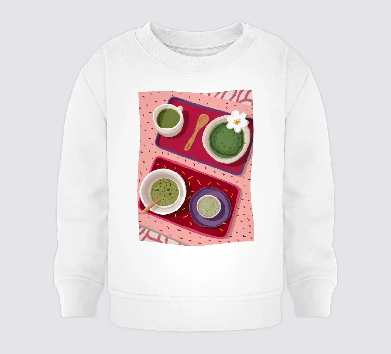 Momento Matcha sudadera de bebé de Haven Fantasy