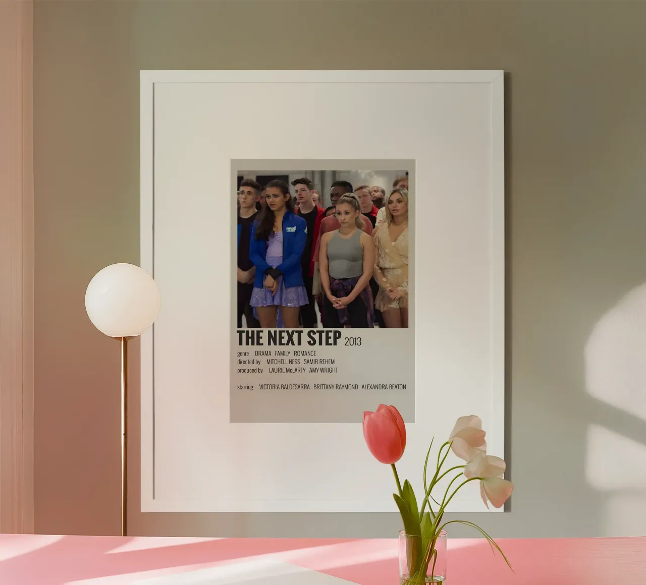 THE NEXT STEP 2013 poster da MVFminimalist