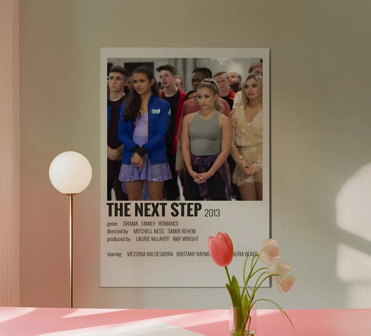 THE NEXT STEP 2013 poster da MVFminimalist