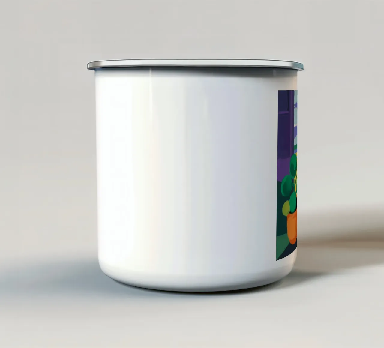 Piante in vaso Finestra tazza in smalto da Stone Decade