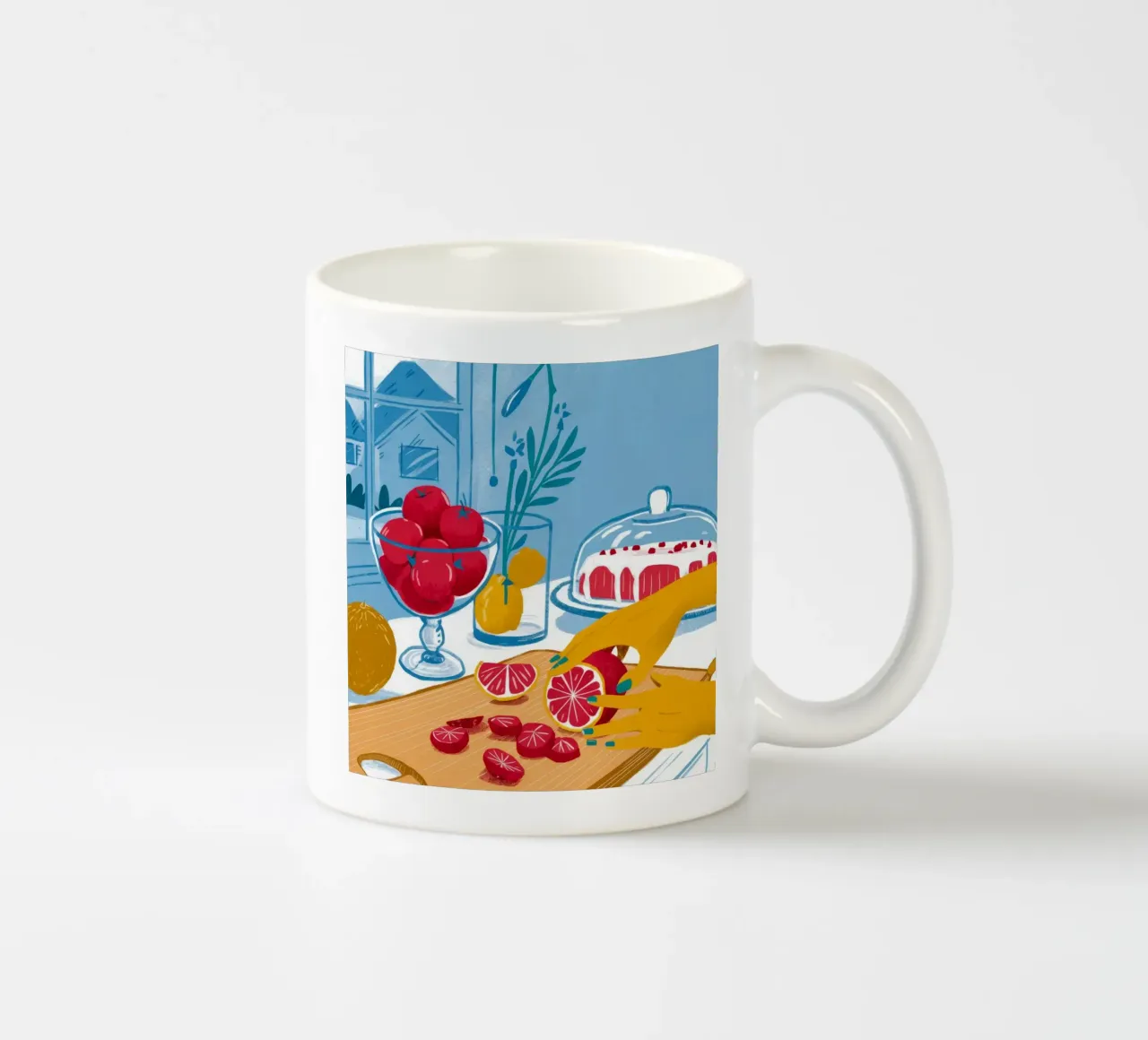 Preparazione del melograno tazza in ceramica da Haven Fantasy