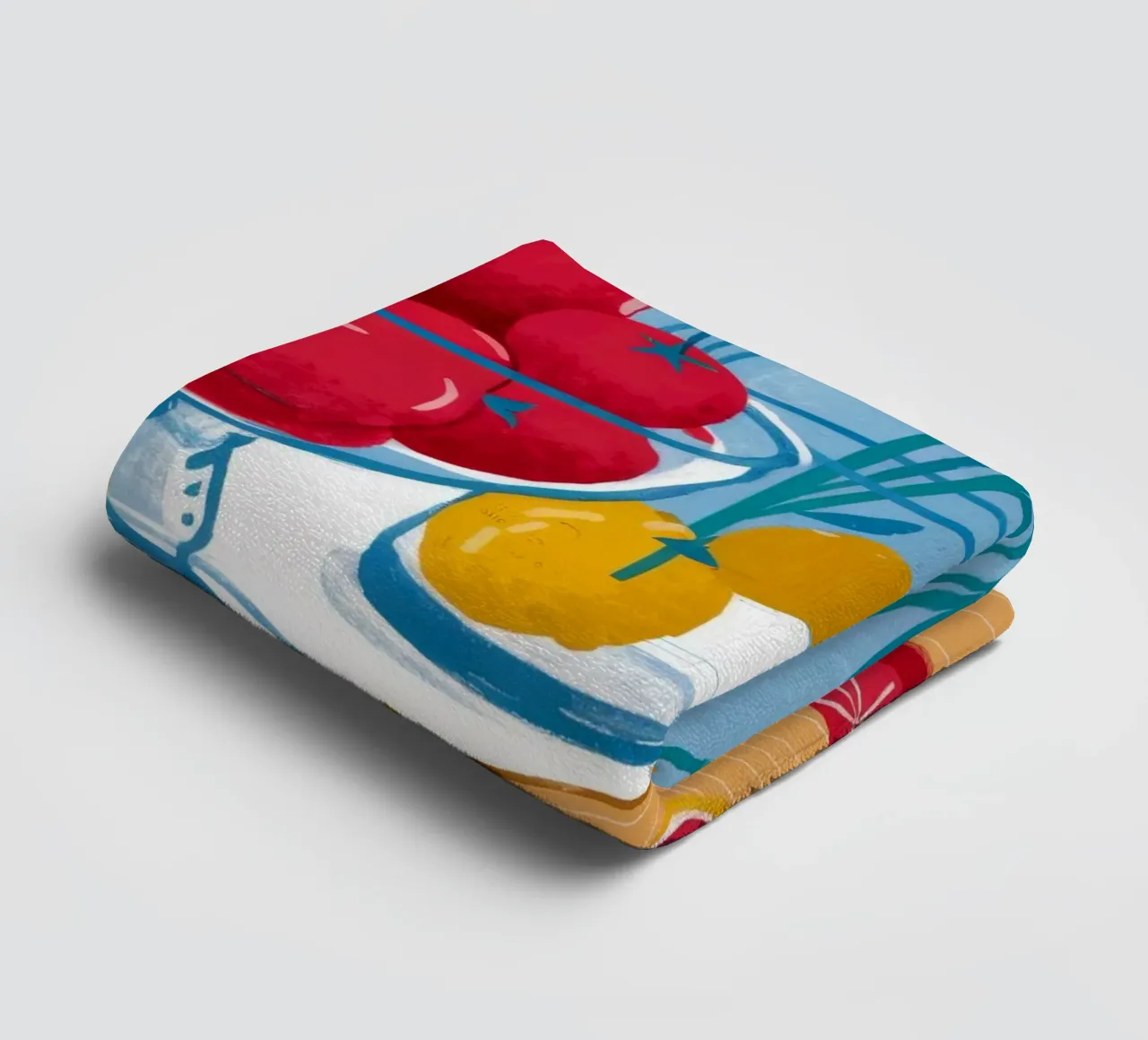 Pomegranate Preparation towel by Haven Fantasy