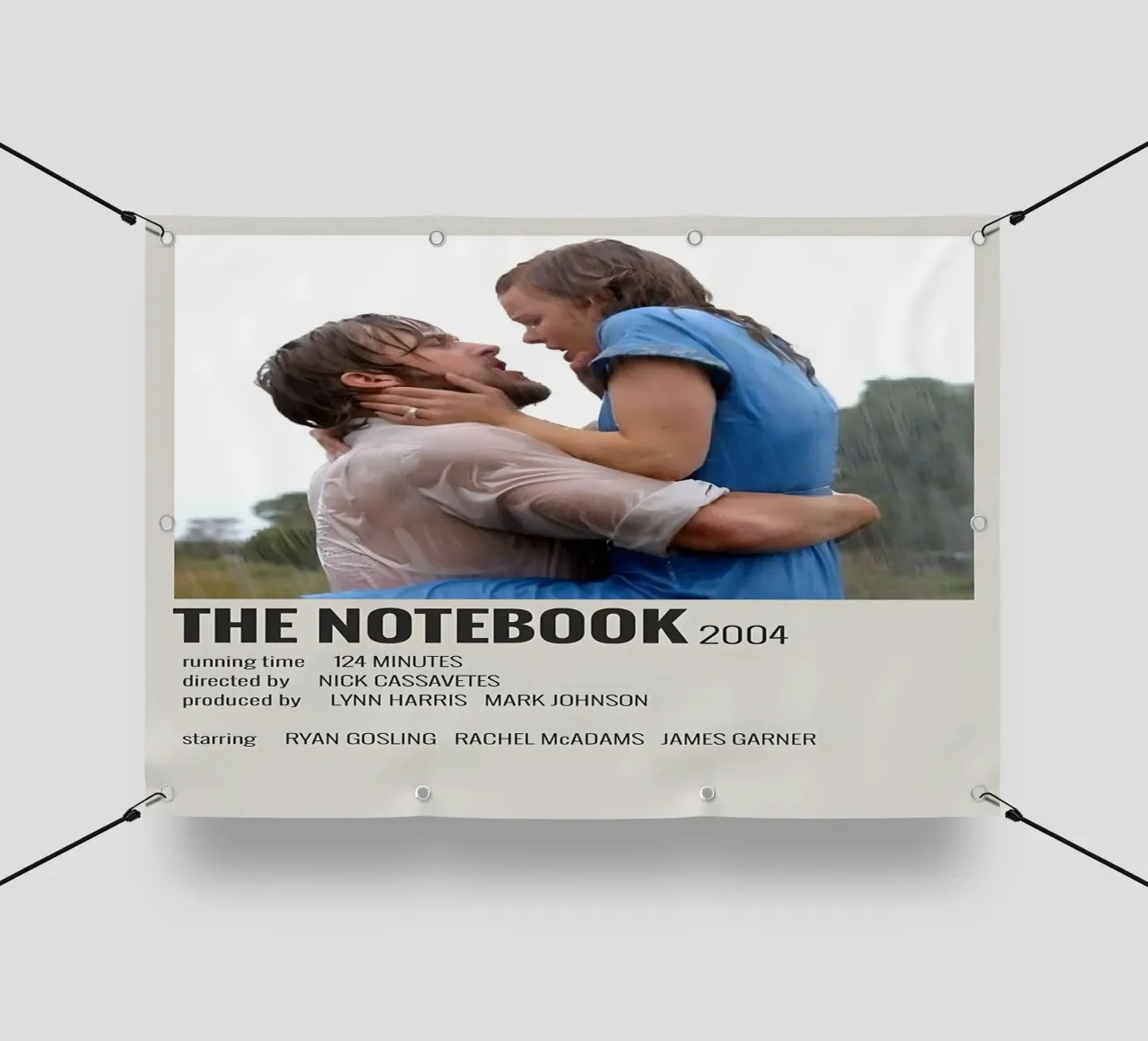 THE NOTEBOOK 2004 telo in pvc da MVFminimalist