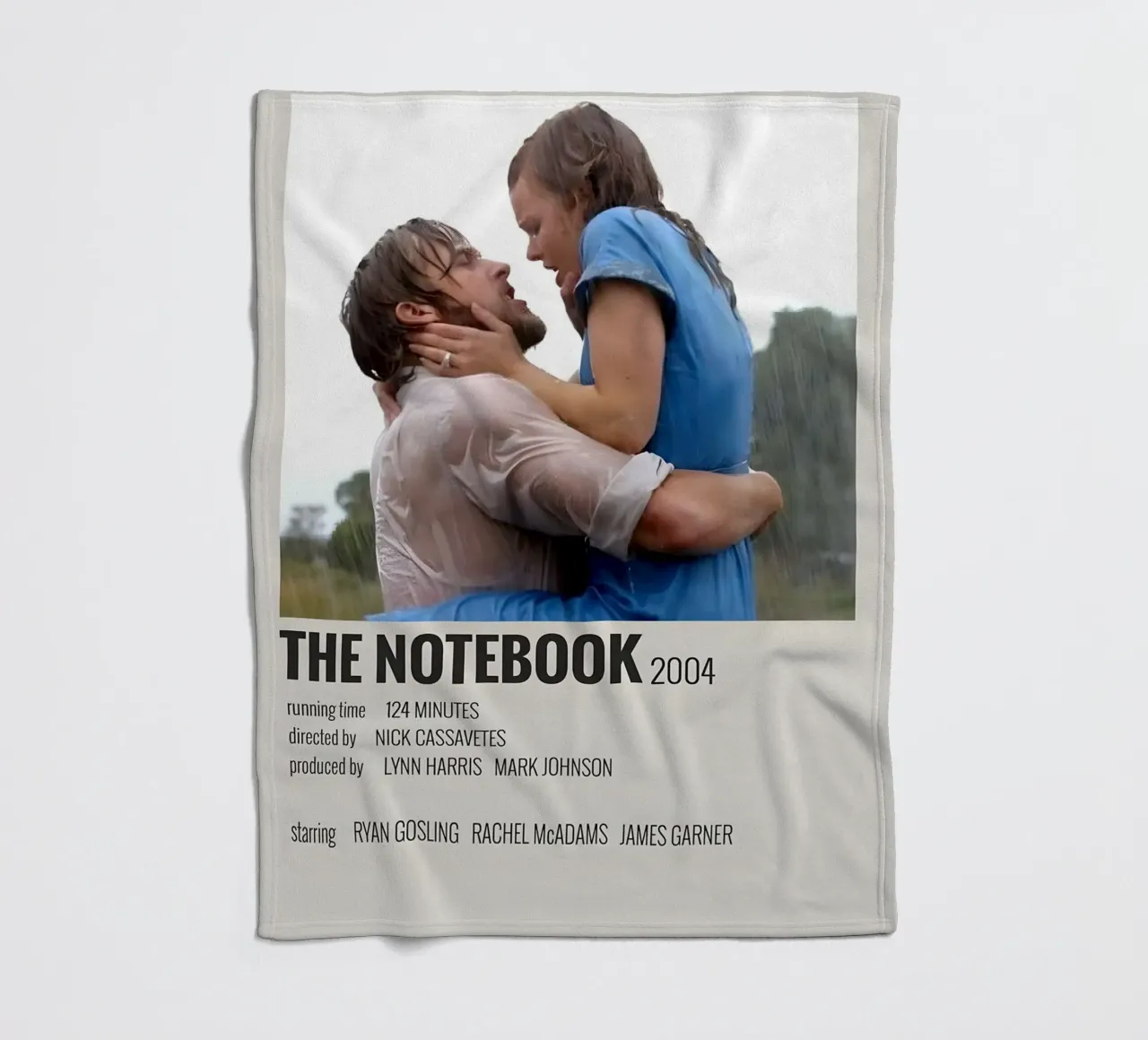 THE NOTEBOOK 2004 coperta in pile da MVFminimalist