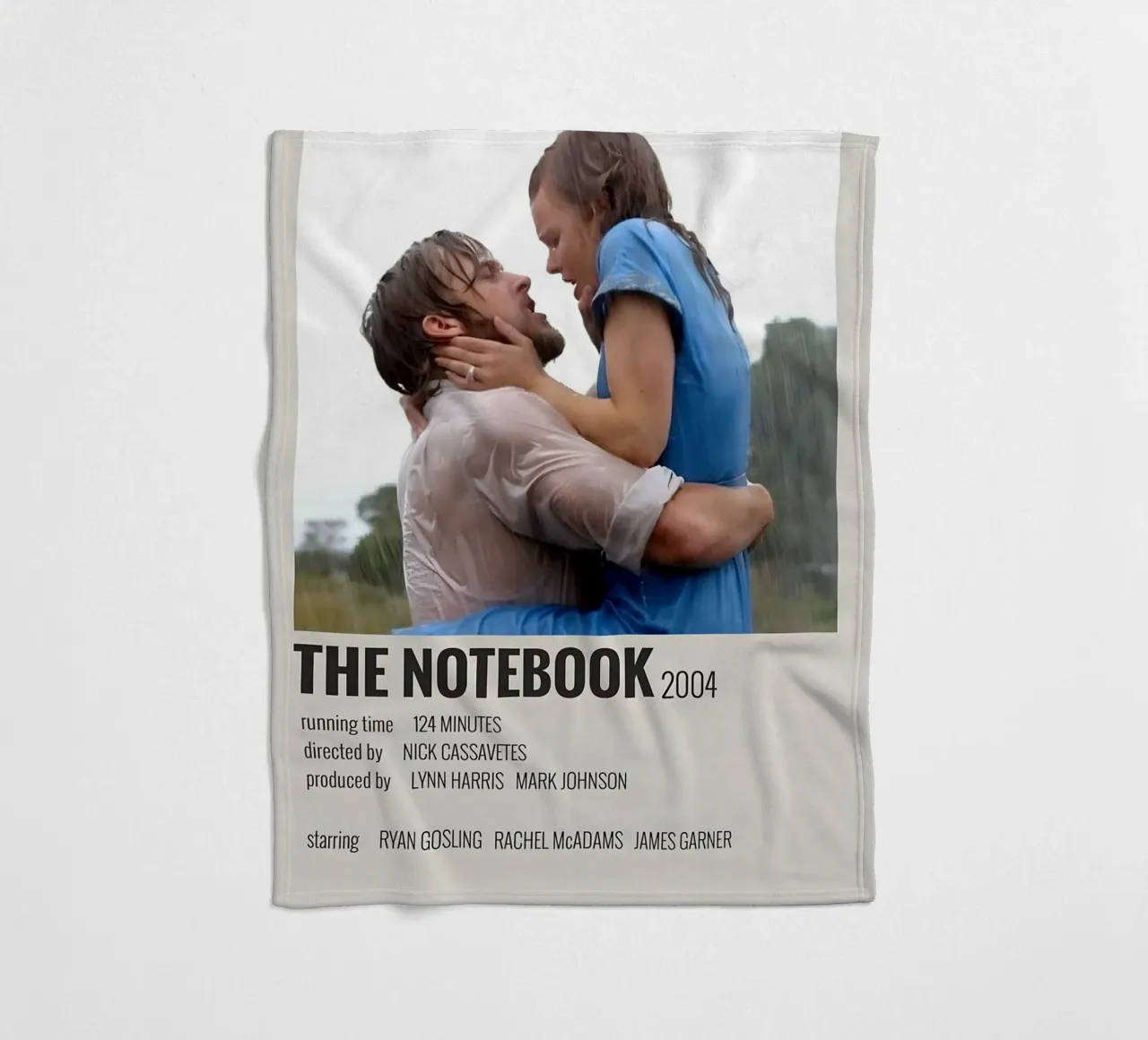 THE NOTEBOOK 2004 coperta in pile da MVFminimalist
