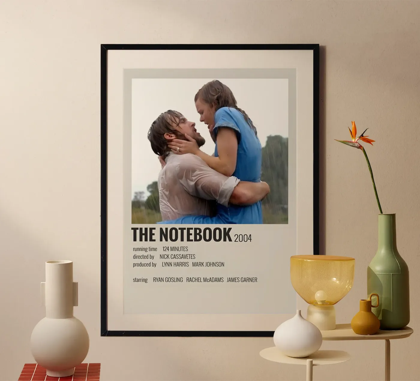 THE NOTEBOOK 2004 poster da MVFminimalist