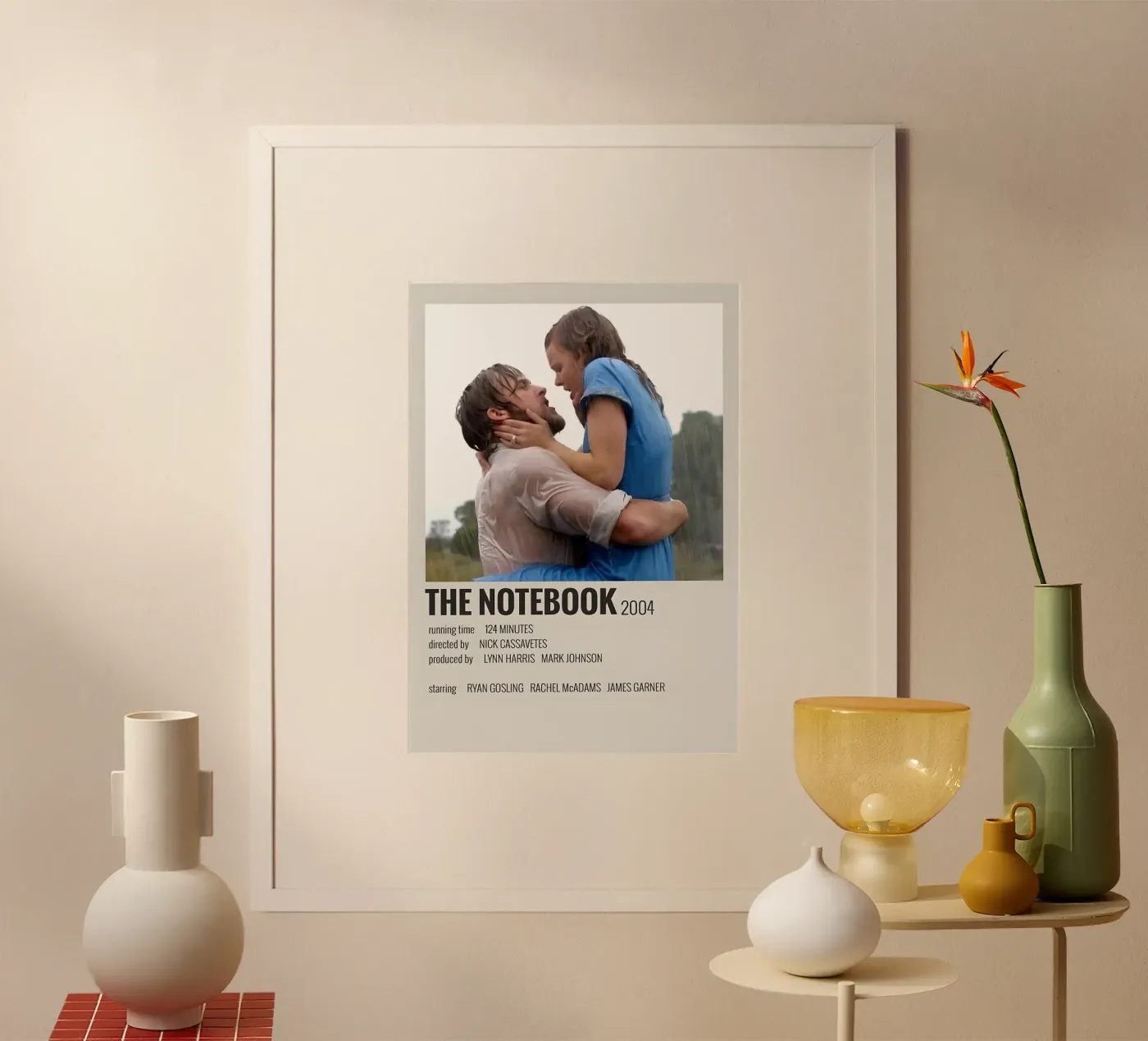 THE NOTEBOOK 2004 poster da MVFminimalist