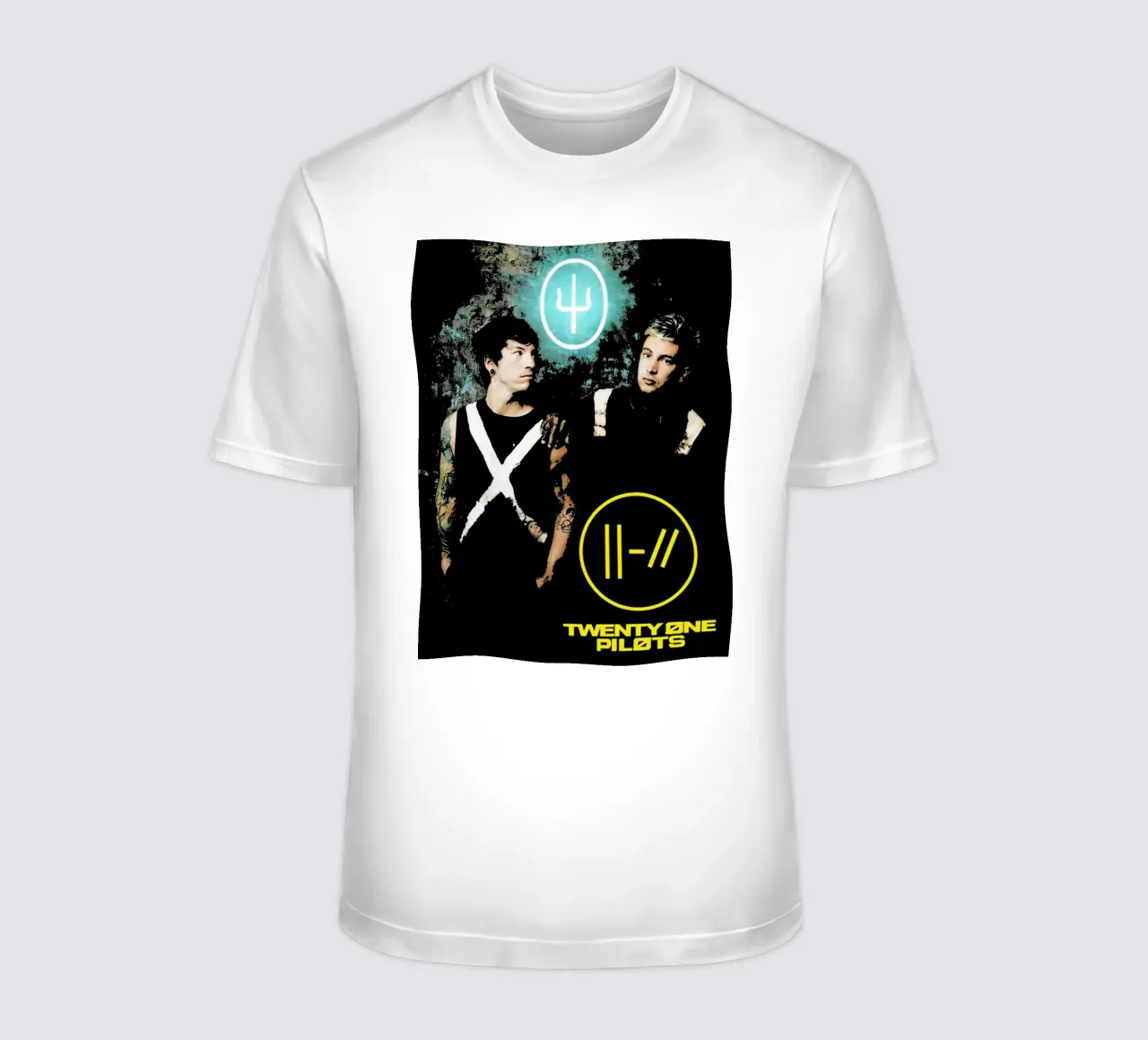 Arte dei Twenty One Pilots t-shirt da music soul