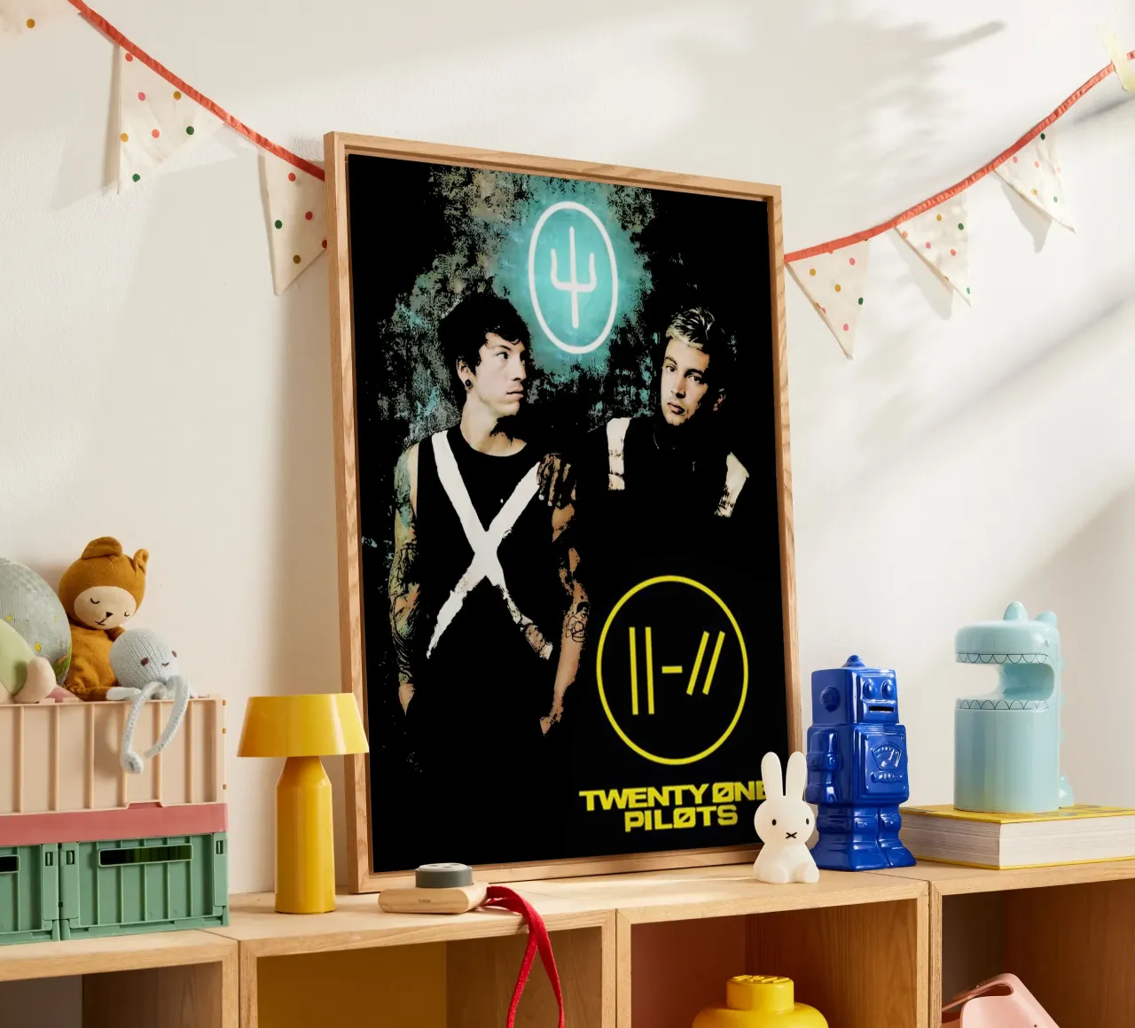 Arte dei Twenty One Pilots plexiglass da music soul