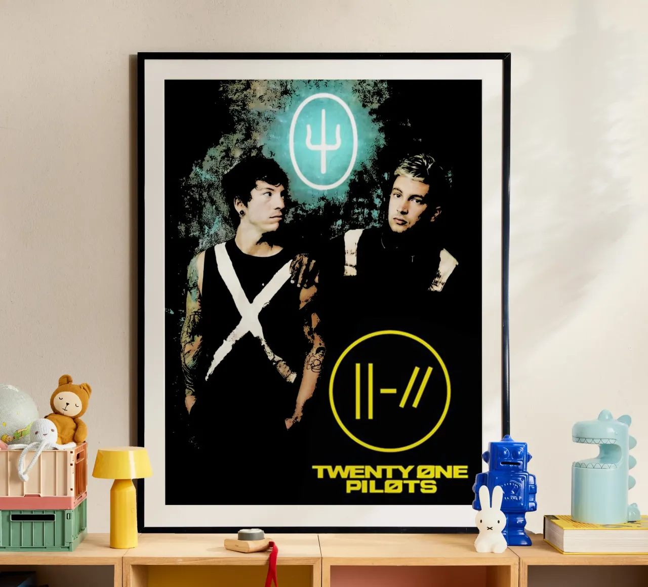 Arte dei Twenty One Pilots carta hahnemühle da music soul