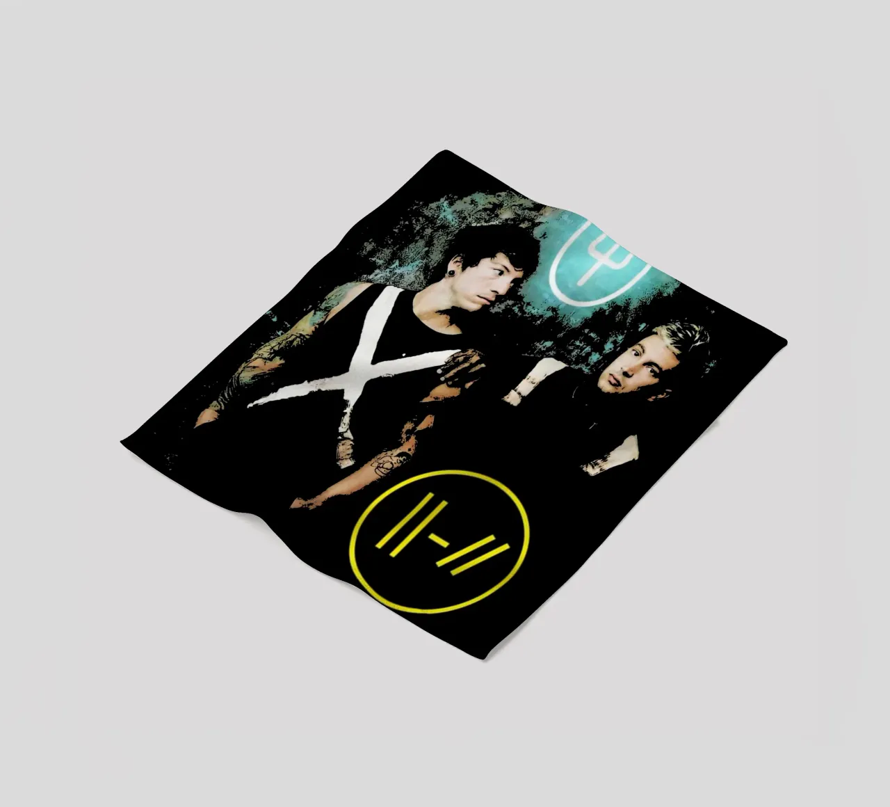 Arte dei Twenty One Pilots coperta in pile da music soul