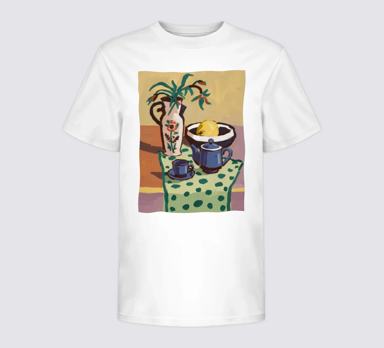 Muted Tones Still Life kids t-shirt by Stone Decade