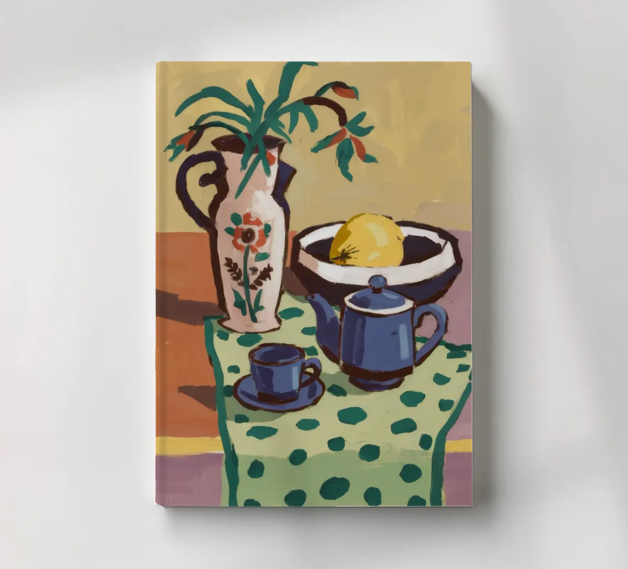 Nature morte aux tons sourds carnet de notes de Stone Decade