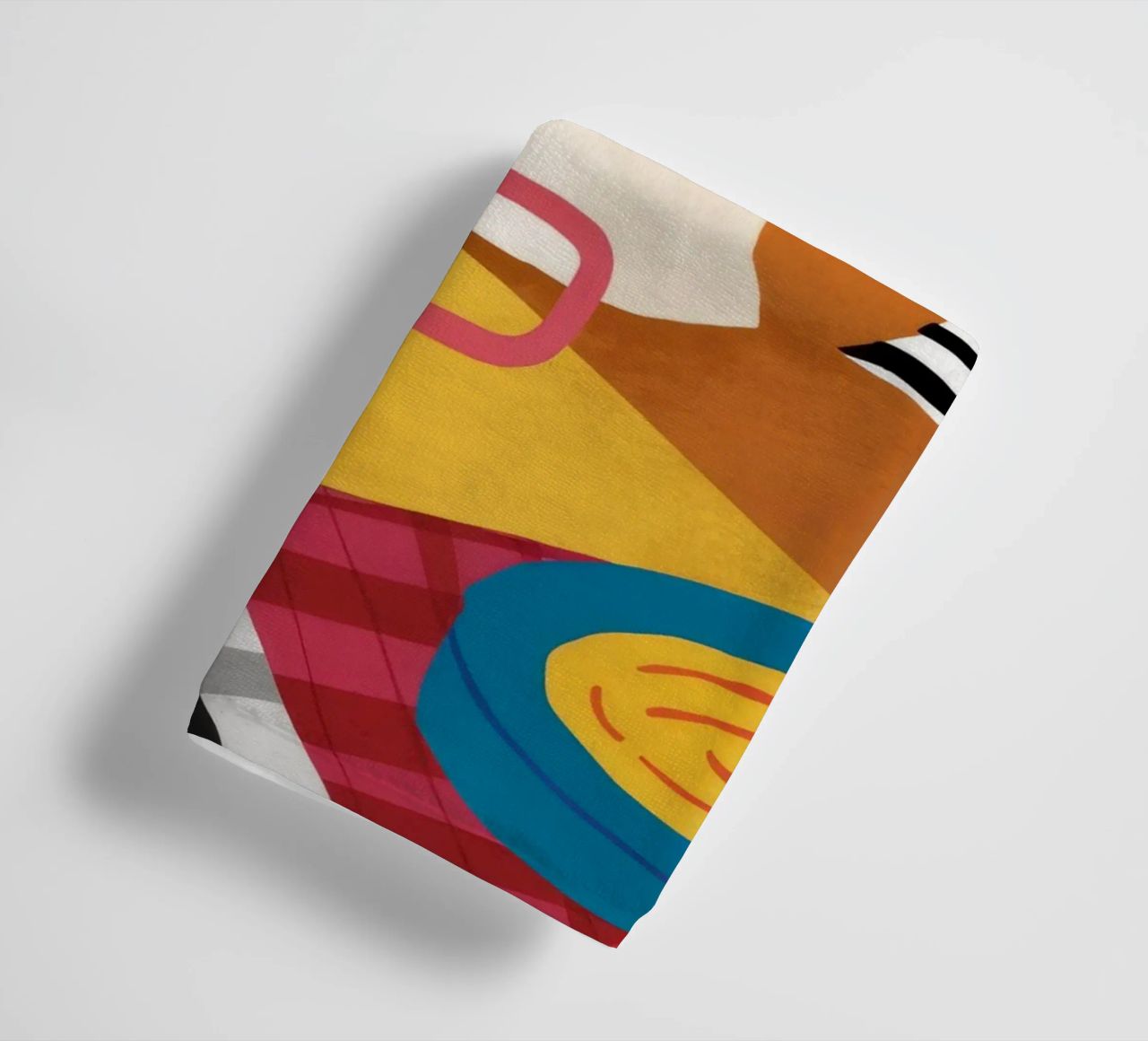 Brocca zebrata Stillness asciugamano da bagno da Muse Artworks