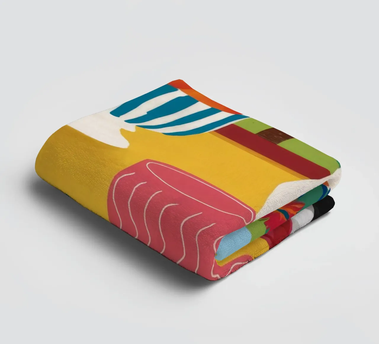 Zebra Pitcher Stillness towel by Muse Artworks
