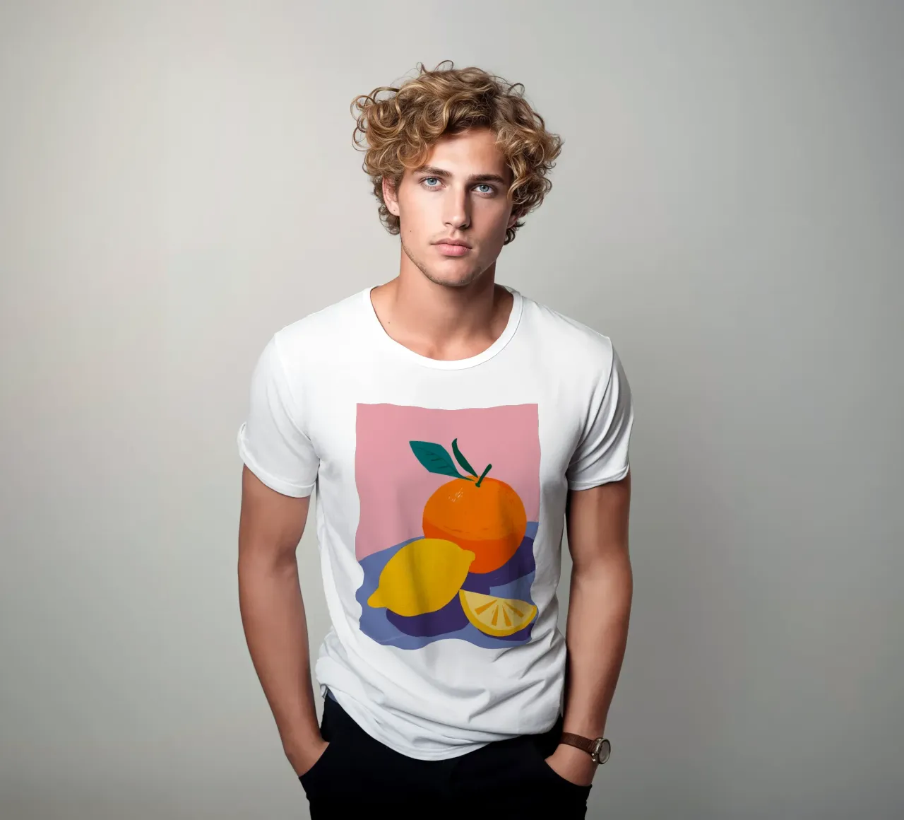 Duo orange et citron t-shirt de Haven Fantasy