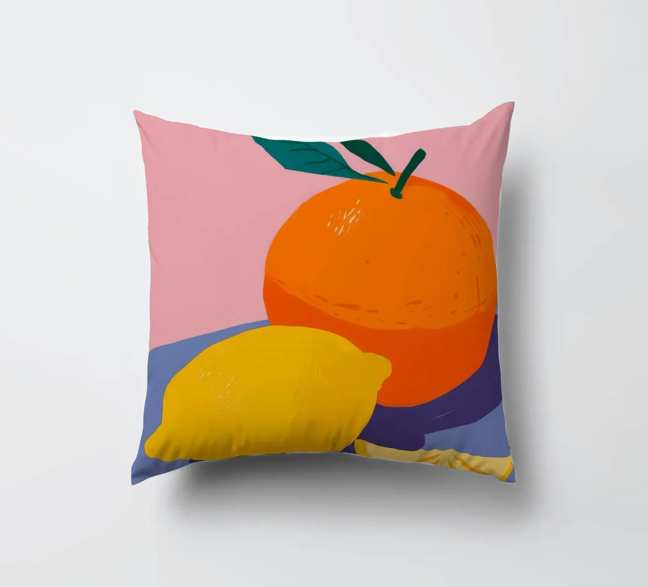 Dúo de naranja y limón cojín de Haven Fantasy