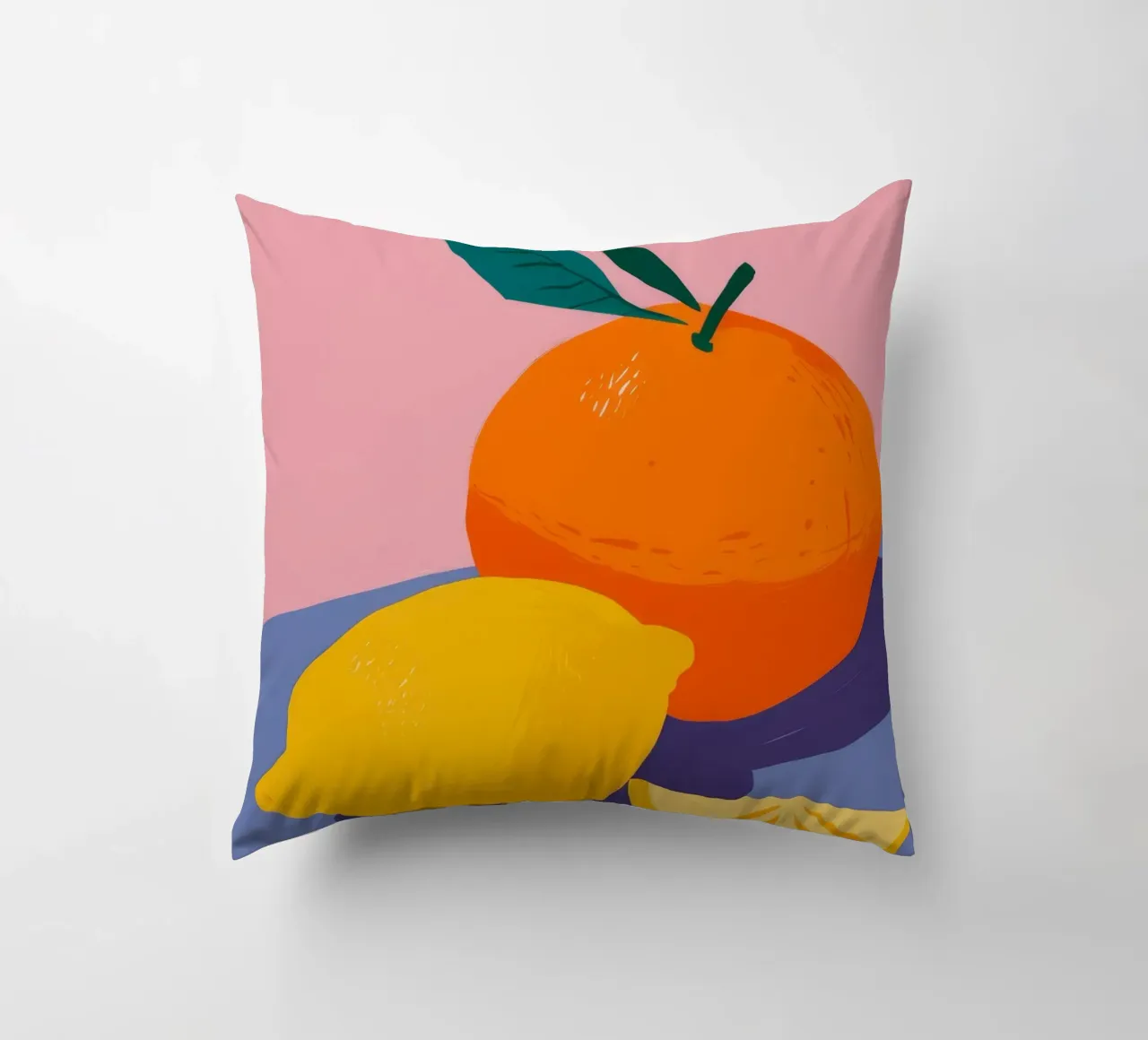 Dúo de naranja y limón cojín de Haven Fantasy
