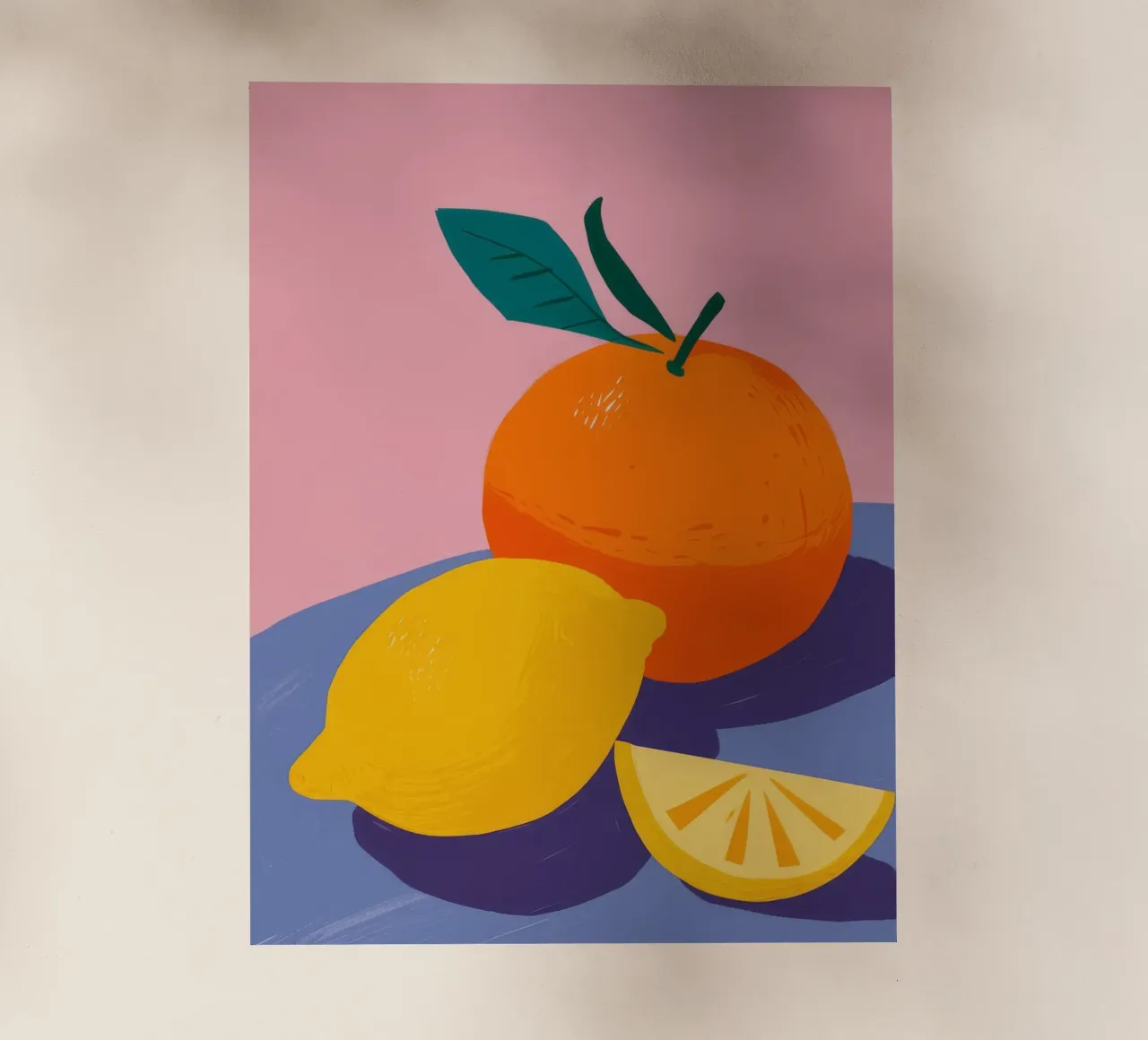 Orange and Lemon Duo backlit film by Haven Fantasy