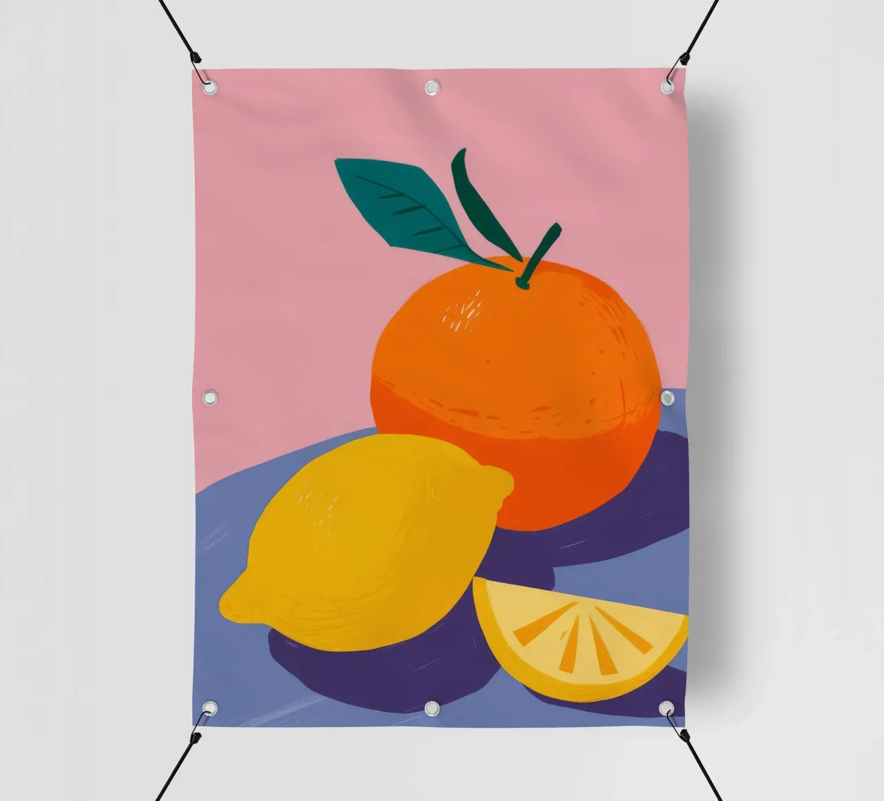 Duo orange et citron bâche pvc de Haven Fantasy