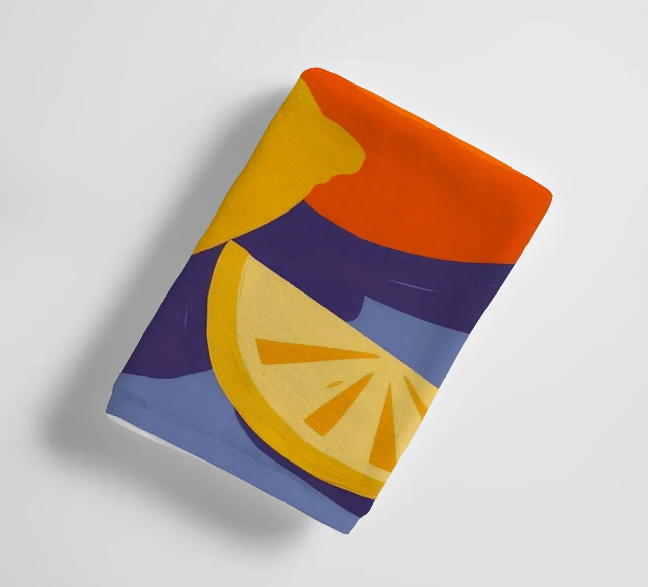 Duo Orange und Zitrone Handtuch von Haven Fantasy