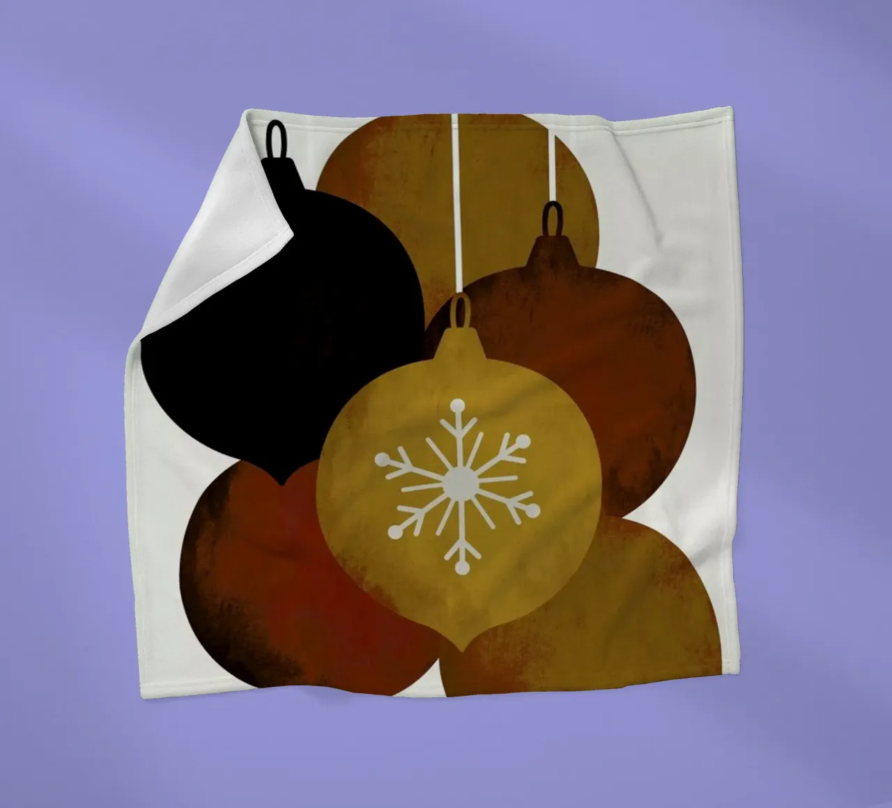 Jingle Bells 3 coperta in pile da Kubistika