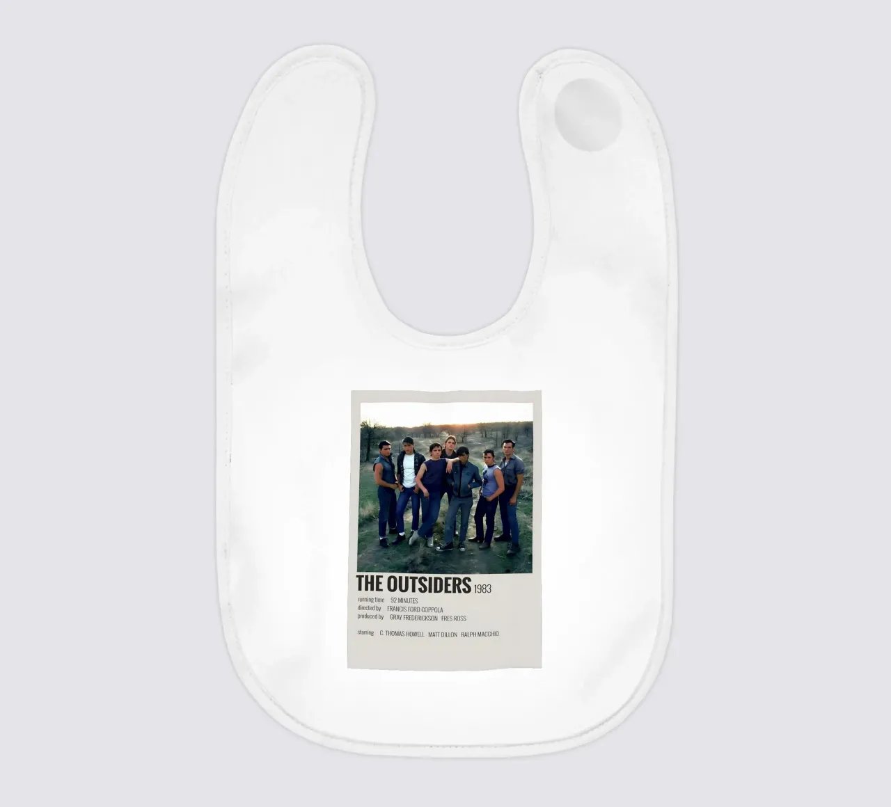 THE OUTSIDERS 1983 bavaglino da MVFminimalist