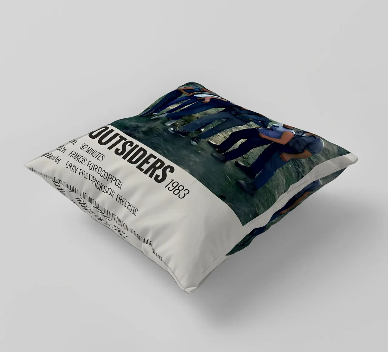 THE OUTSIDERS 1983 cuscino da MVFminimalist
