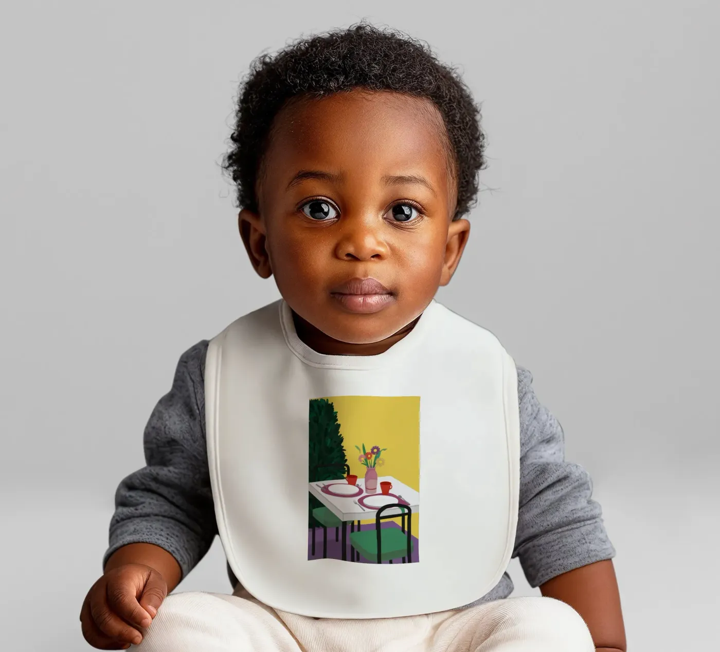 Cena per due bavaglino da Muse Artworks