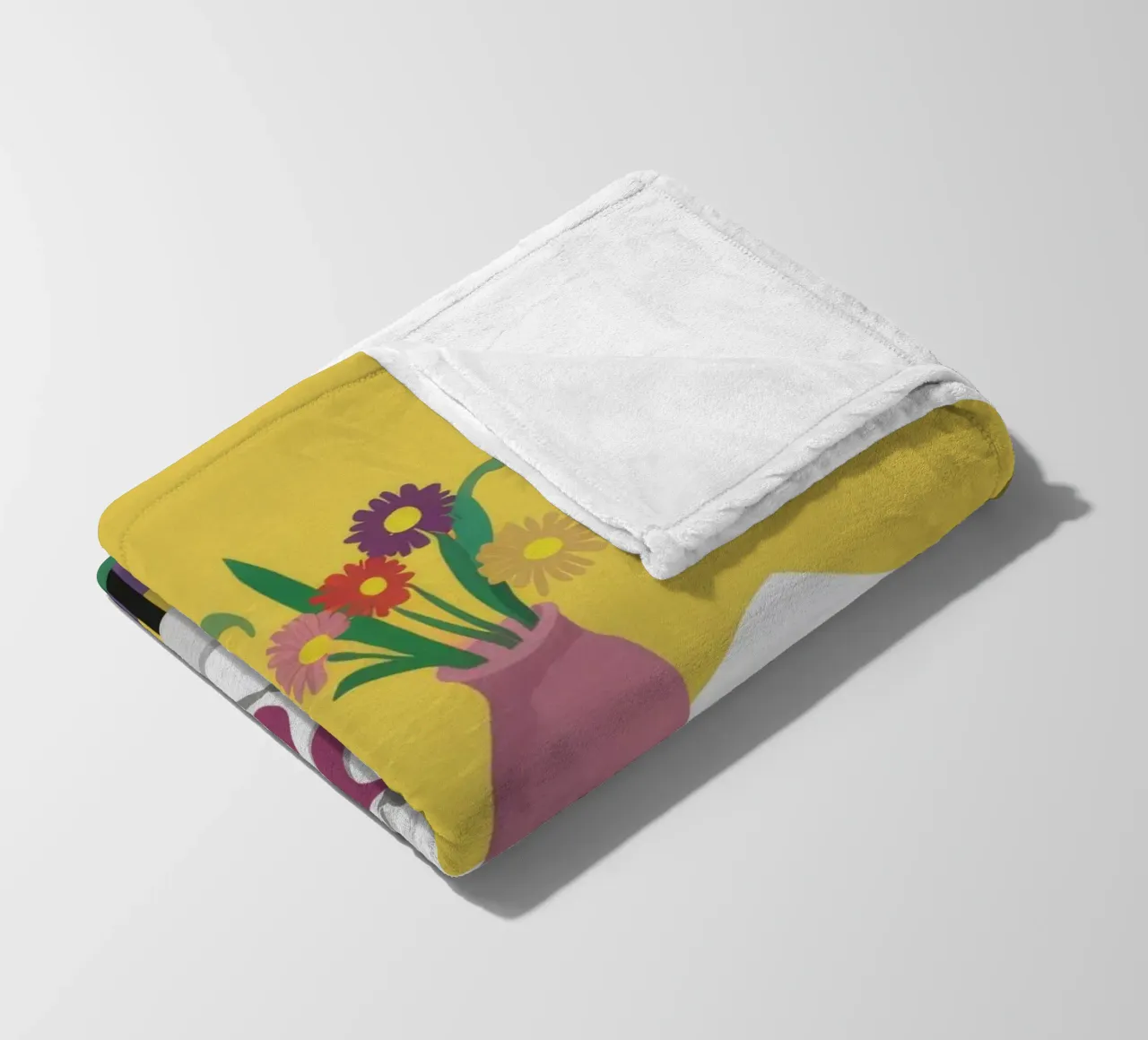 Dineren voor twee fleecedeken van Muse Artworks